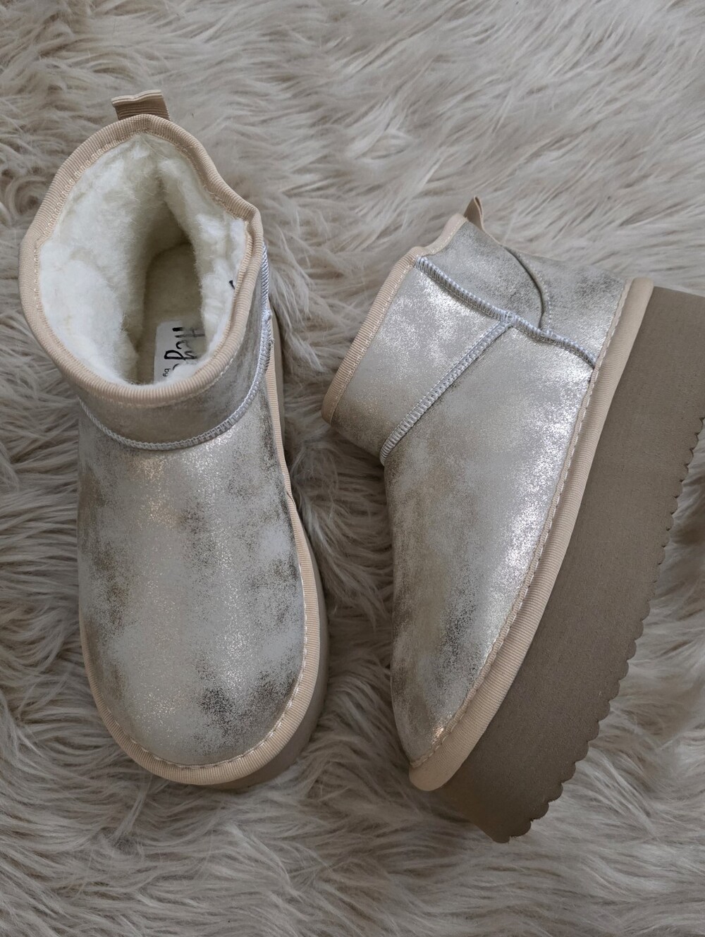 Corkys Footwear Room Service‎ Boots In Gold Women's Platform Sole